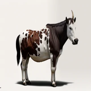 cowhide print png