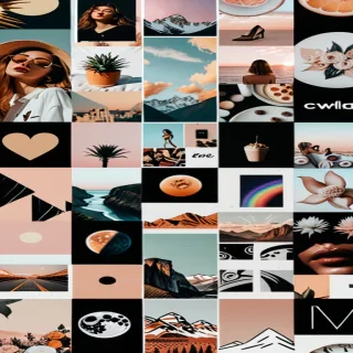collage wallpapers aesthetic