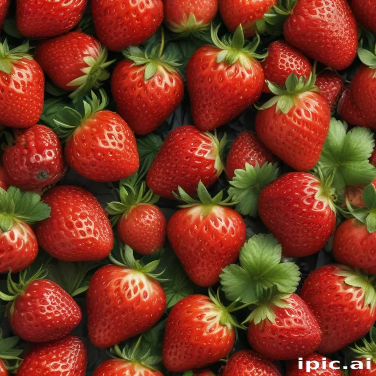 strawberry background aesthetic