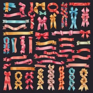 ribbons png