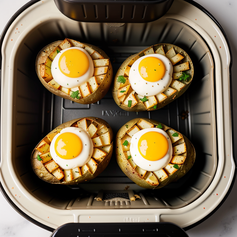twice baked potatoes in air fryer