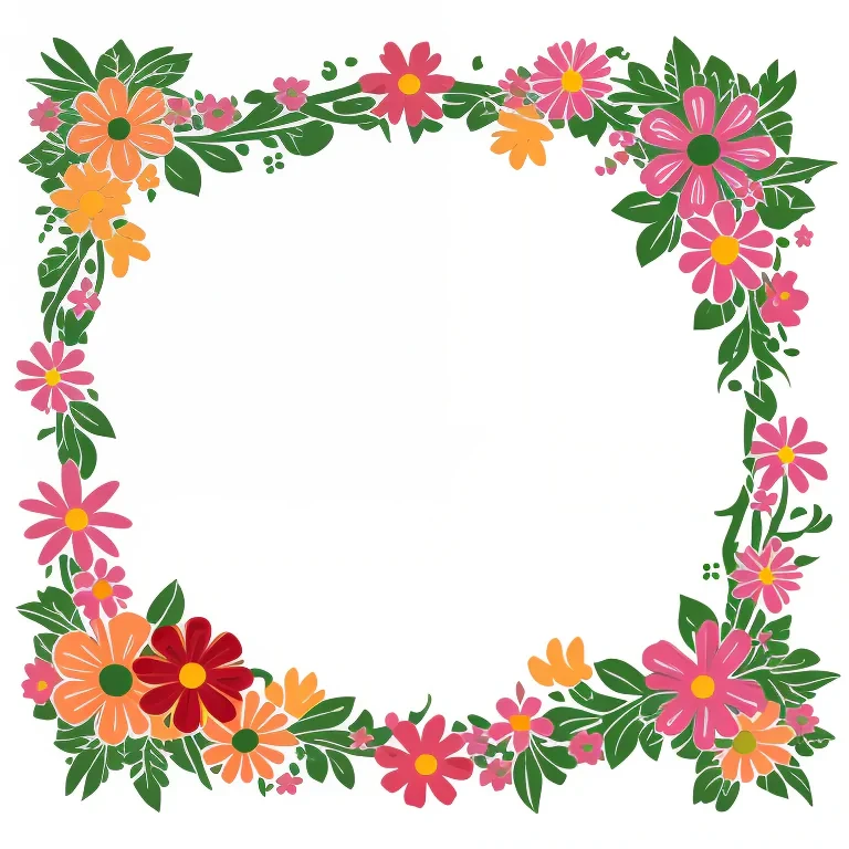 clipart floral border
