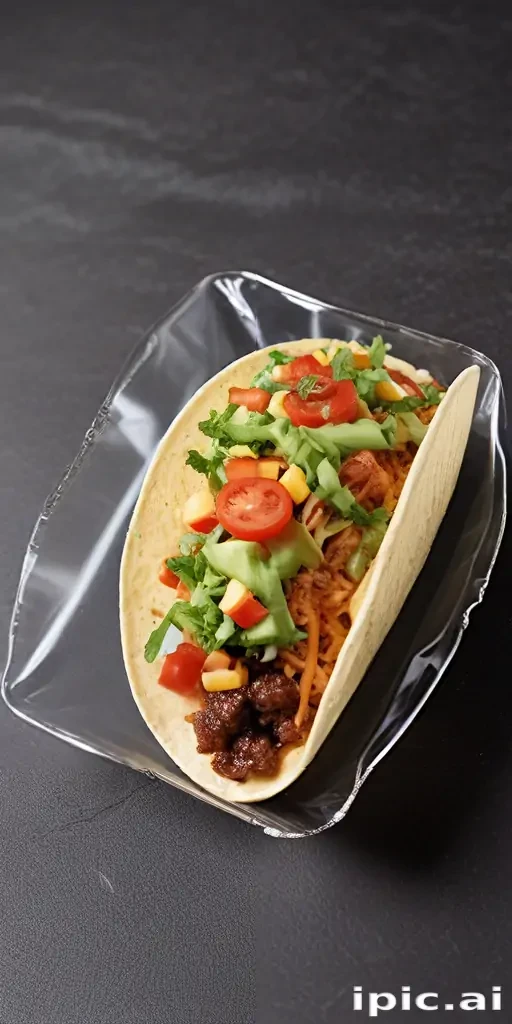 transparent taco