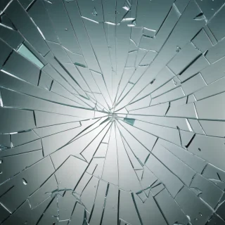 broken glass background