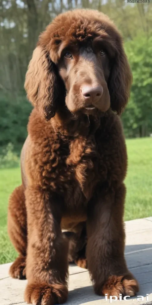 irish water spaniel