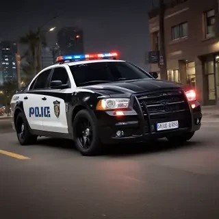 police car wallpaper