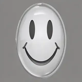 transparent smiley face