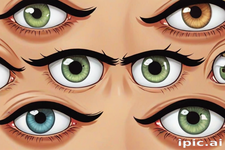 An Intricate Array of Colorful Eyes Showcasing Unique Expressions and ...