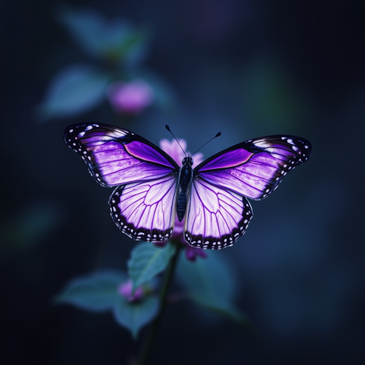 purple butterfly wallpaper aesthetic