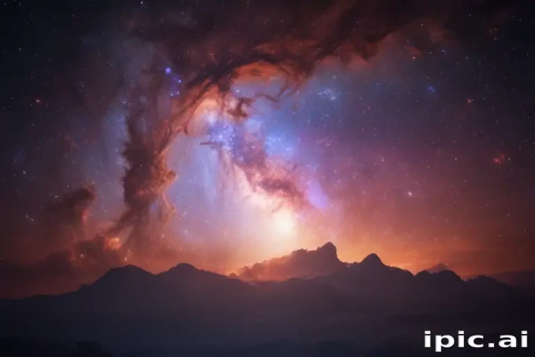 galactic background