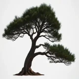 pine tree silhouette png