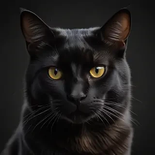 cat black png