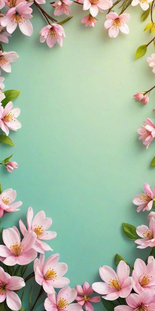 spring iphone background