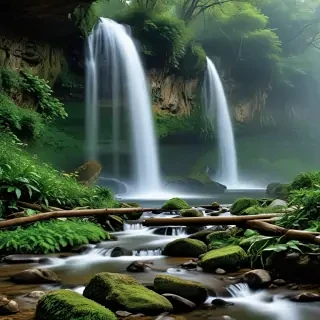 desktop waterfall backgrounds