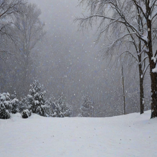 snow falling png