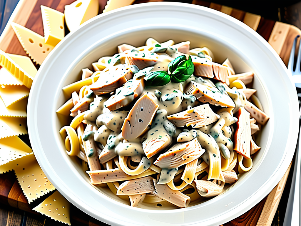 crockpot chicken alfredo with jar sauce