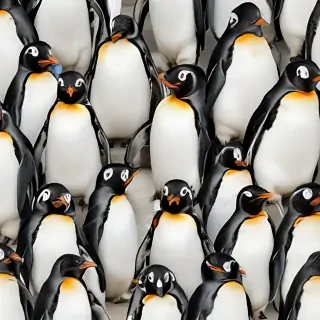 penguins background