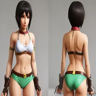 yuffie bikini