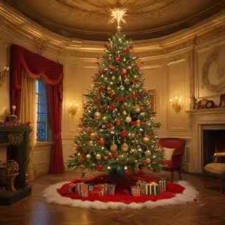 pretty christmas background