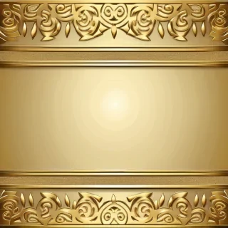 gold border
