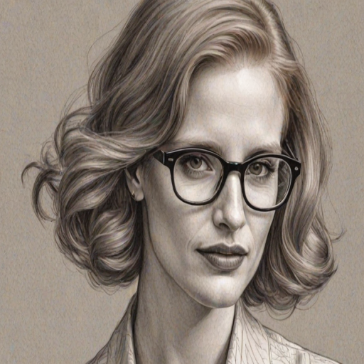 Sublime Jessica Chastain, pencil sketch, portrait of Pleasing woman 1929s in glasses, hair style beatnik, outline, clear lines, fine lines, 8k