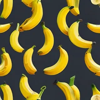cartoon banana