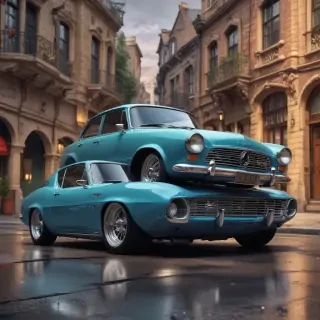cartoon car wallpaper