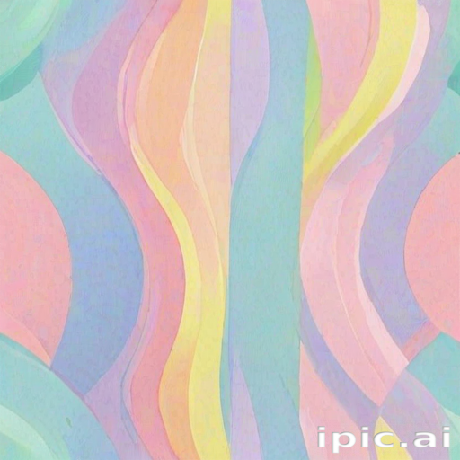 pastel rainbow