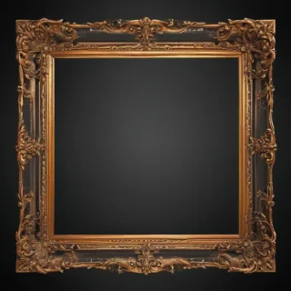 transparent border frame