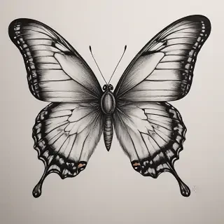 buterfly drawings