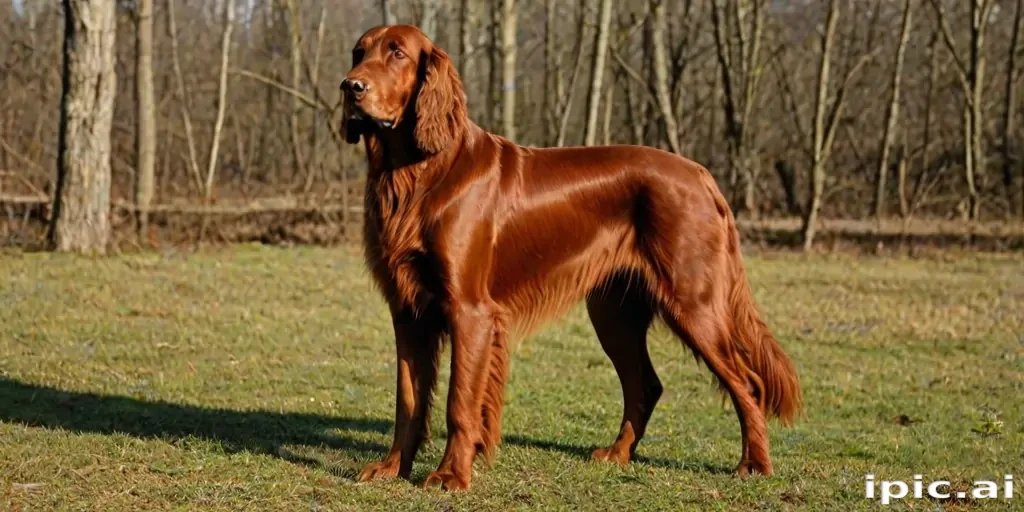 irish setter dog breed