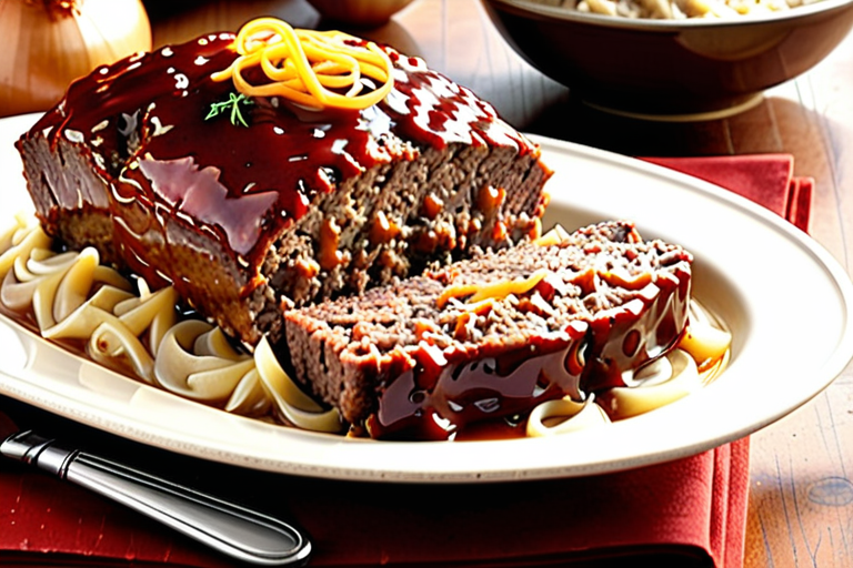onion soup mix meatloaf recipe