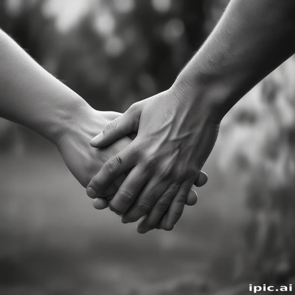 handshake black and white