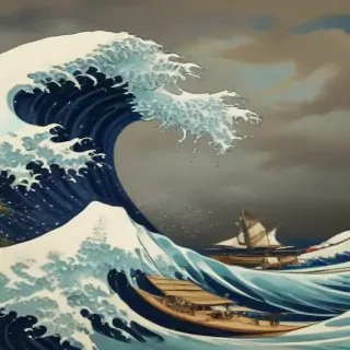 the great wave off kanagawa