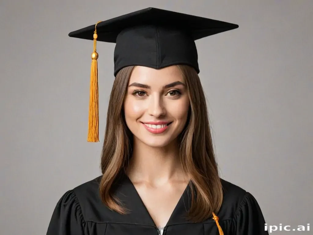 grad hat png