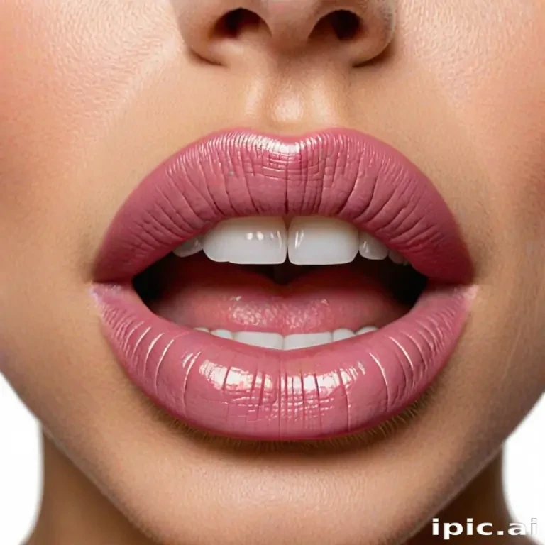 lips no background