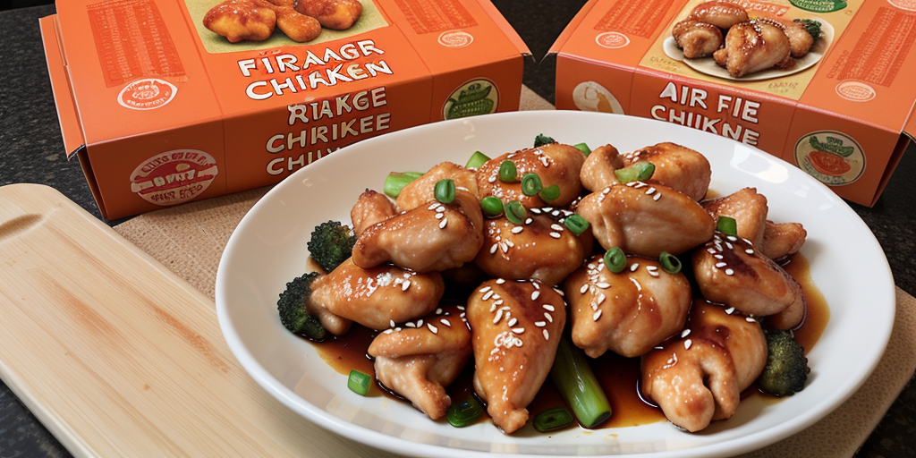 air fry orange chicken trader joe's