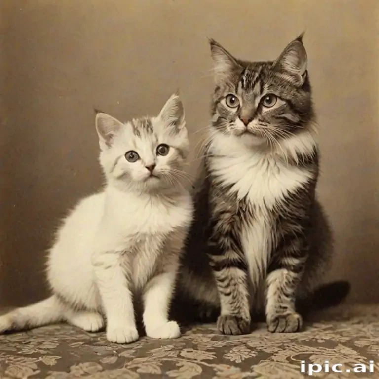 vintage pictures of cats