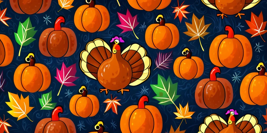 thanksgiving zoom background
