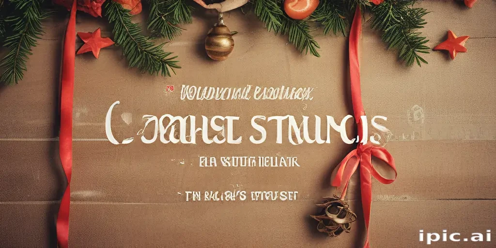 merry christmas vintage