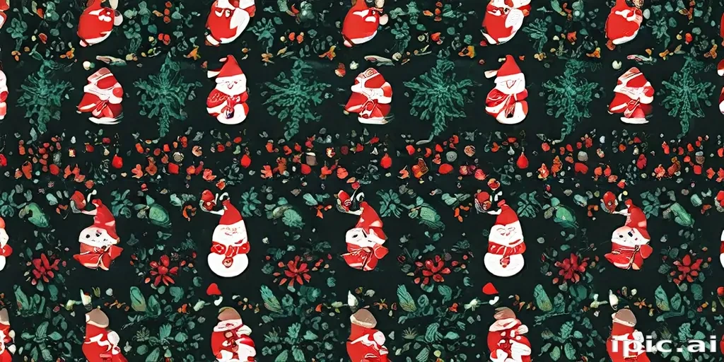 christmas pattern background