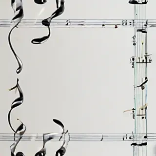 music notes transparent