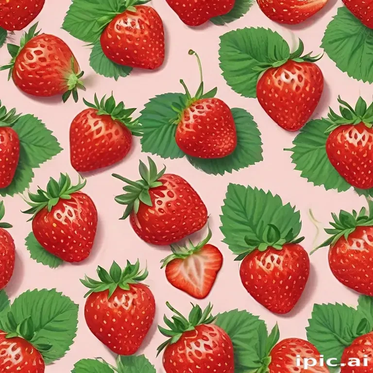 aesthetic strawberry wallpaper