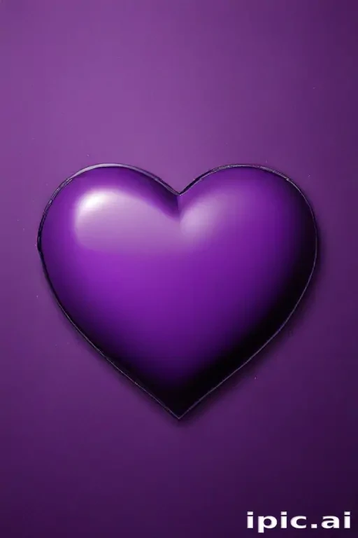 wallpaper purple heart