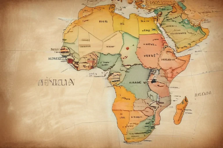 map of africa