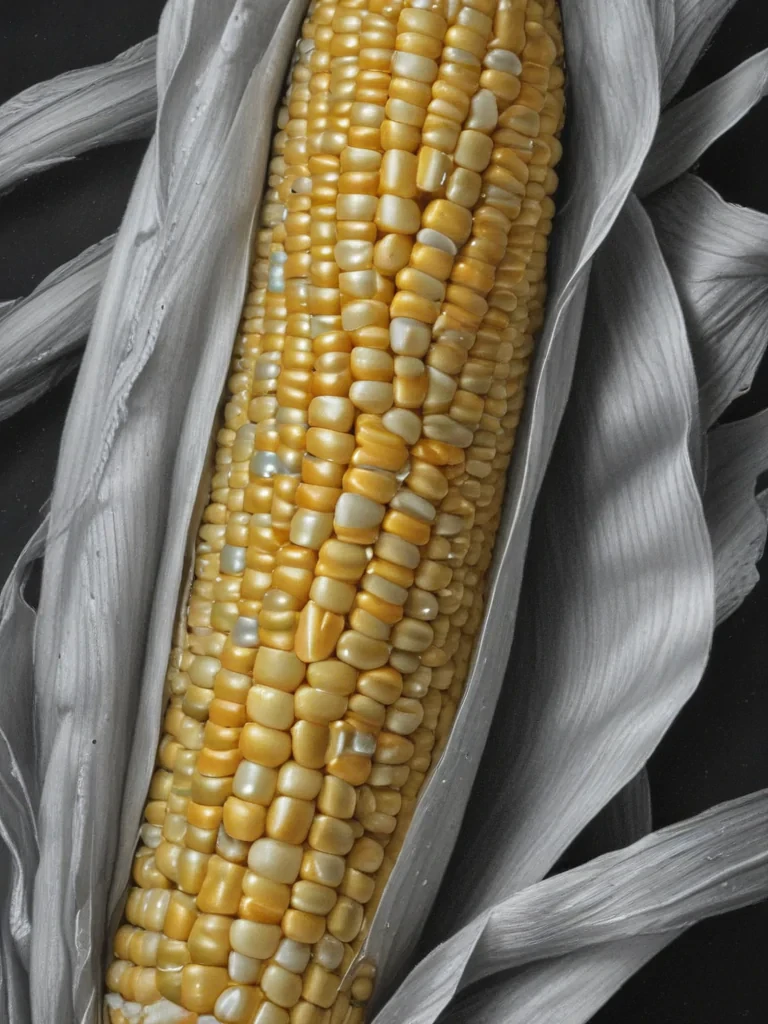 corn drawing
