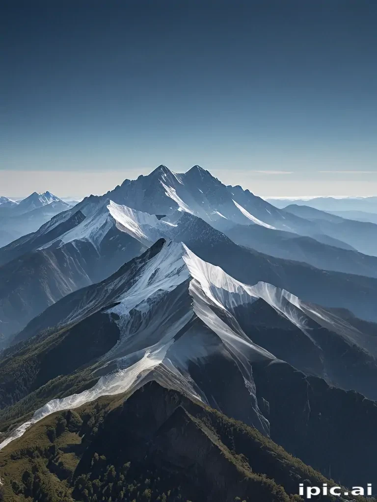 transparent mountains