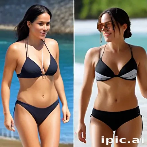 meghan markle in bikini