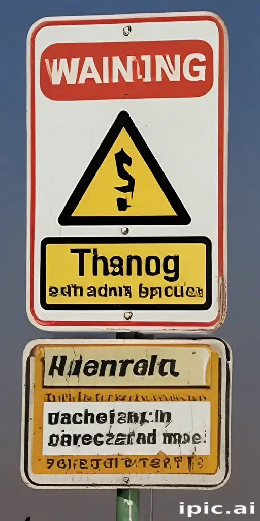 warning sign