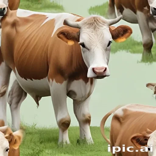 transparent cow